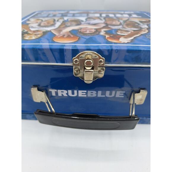 MINNESOTA Timberwolves Vintage Metal Lunch Box & Matching Thermos U.S. Bank - Picture 8 of 14